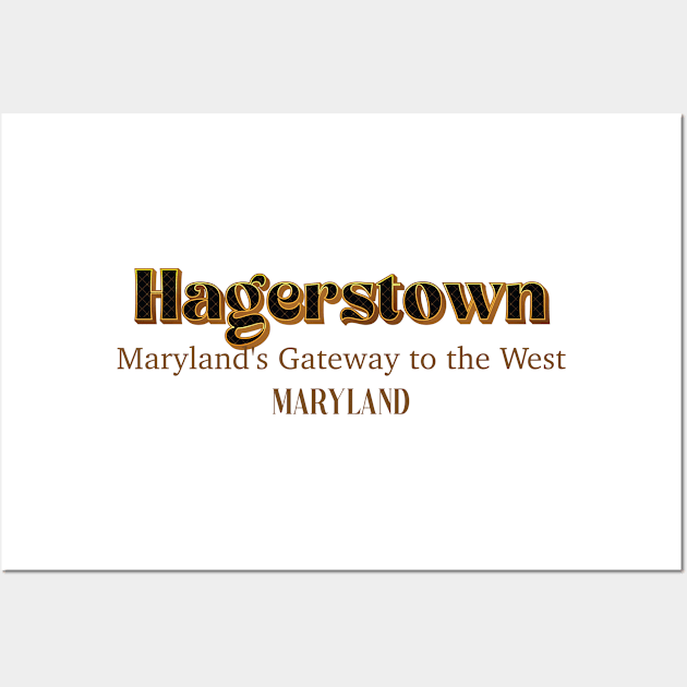 Hagerstown Maryland's Gateway To The West Wall Art by PowelCastStudio